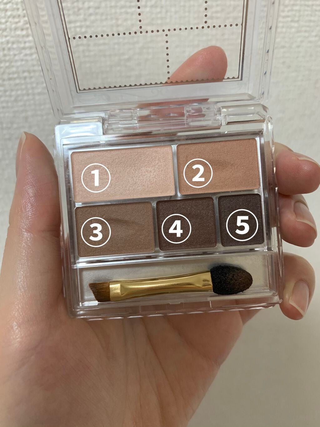 パーフェクトマルチアイズ/キャンメイク/アイシャドウパレットを使ったクチコミ(2枚目)