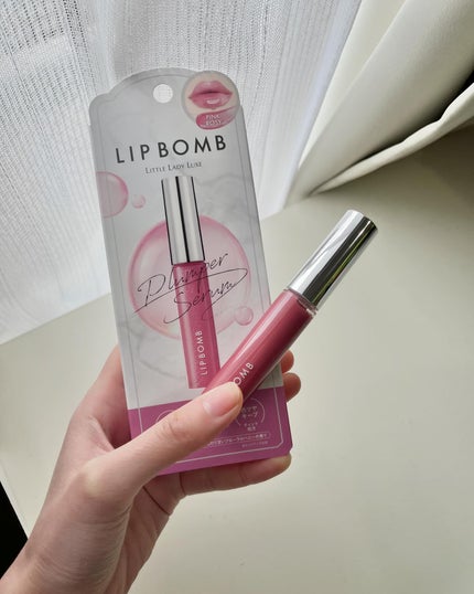 リップボム プランパーセラム 02 ピンクロージー/エリザベス/リッププランパーを使ったクチコミ(1枚目)