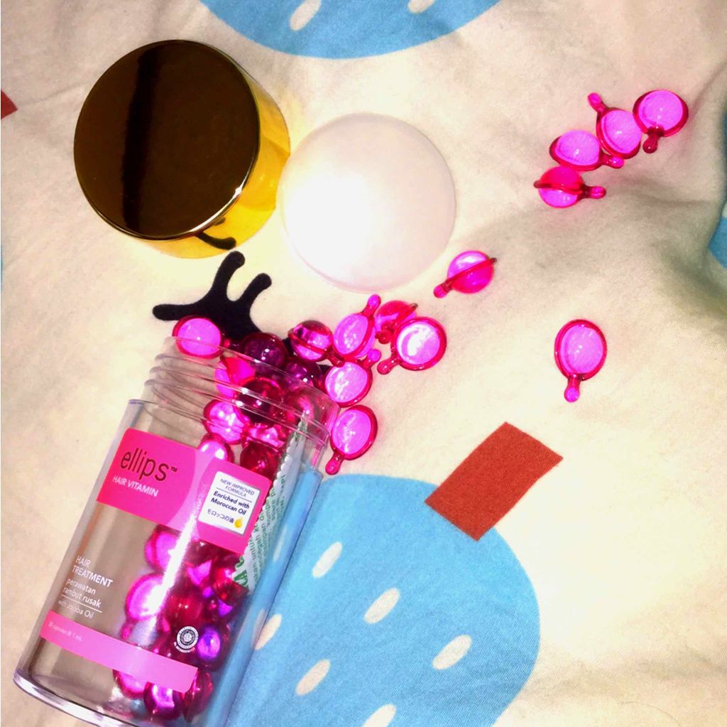 ヘアーオイル【トリートメント】/ellips/ヘアオイルを使ったクチコミ(1枚目)