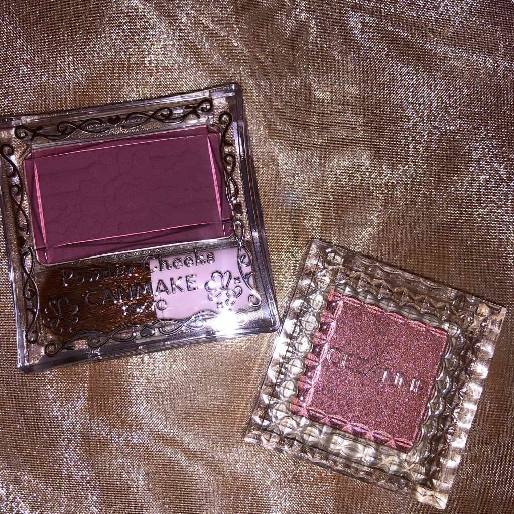 【旧品】パウダーチークス/キャンメイク/パウダーチークを使ったクチコミ（1枚目）