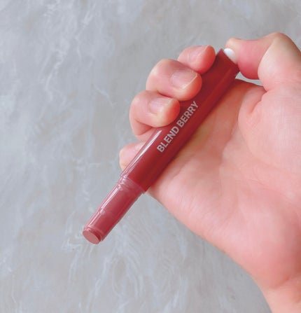 ブレンドベリー リップバルーン/BLEND BERRY/口紅を使ったクチコミ(2枚目)