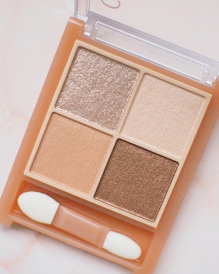 ベージュトーンアイシャドウ/CEZANNE/アイシャドウパレットを使ったクチコミ(2枚目)