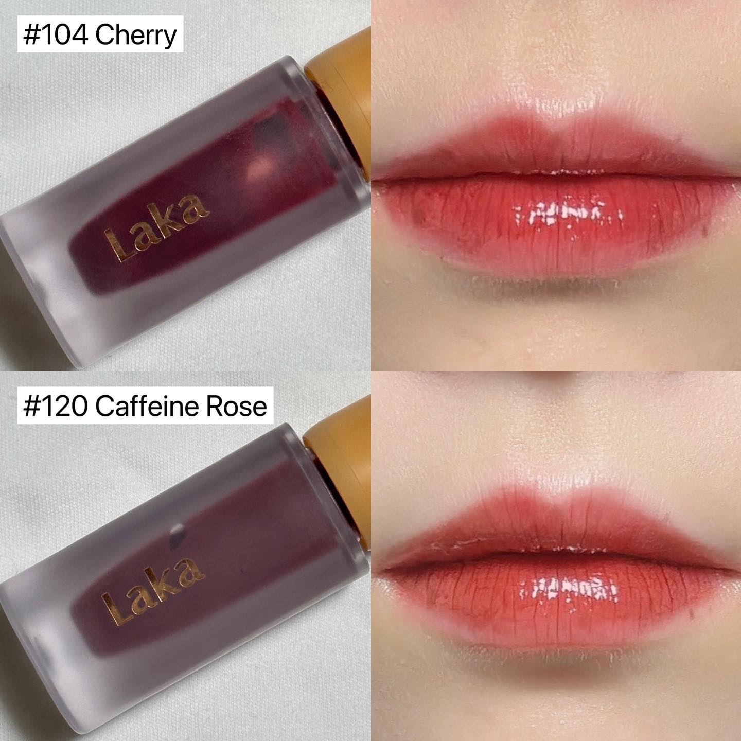 フルーティーグラムティント/Laka/リップティントを使ったクチコミ（2枚目）