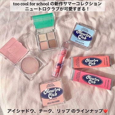 too cool for school ニュートロクラブ アイパレットのクチコミ「New + Retroなtoo cool for schoolの新作

NEWTRO CLUB.....」（2枚目）