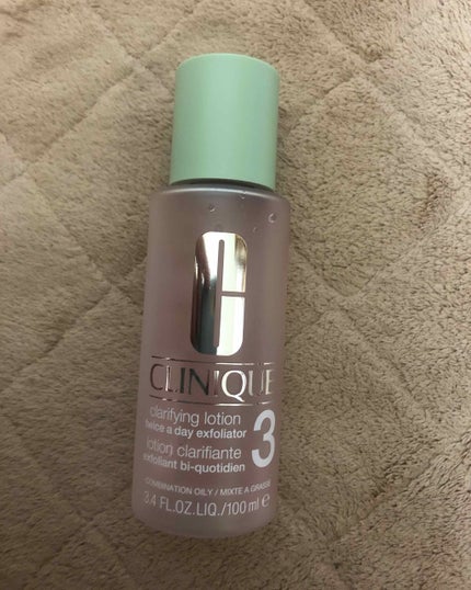 クラリファイング ローション 3/CLINIQUE/拭き取り化粧水を使ったクチコミ(1枚目)