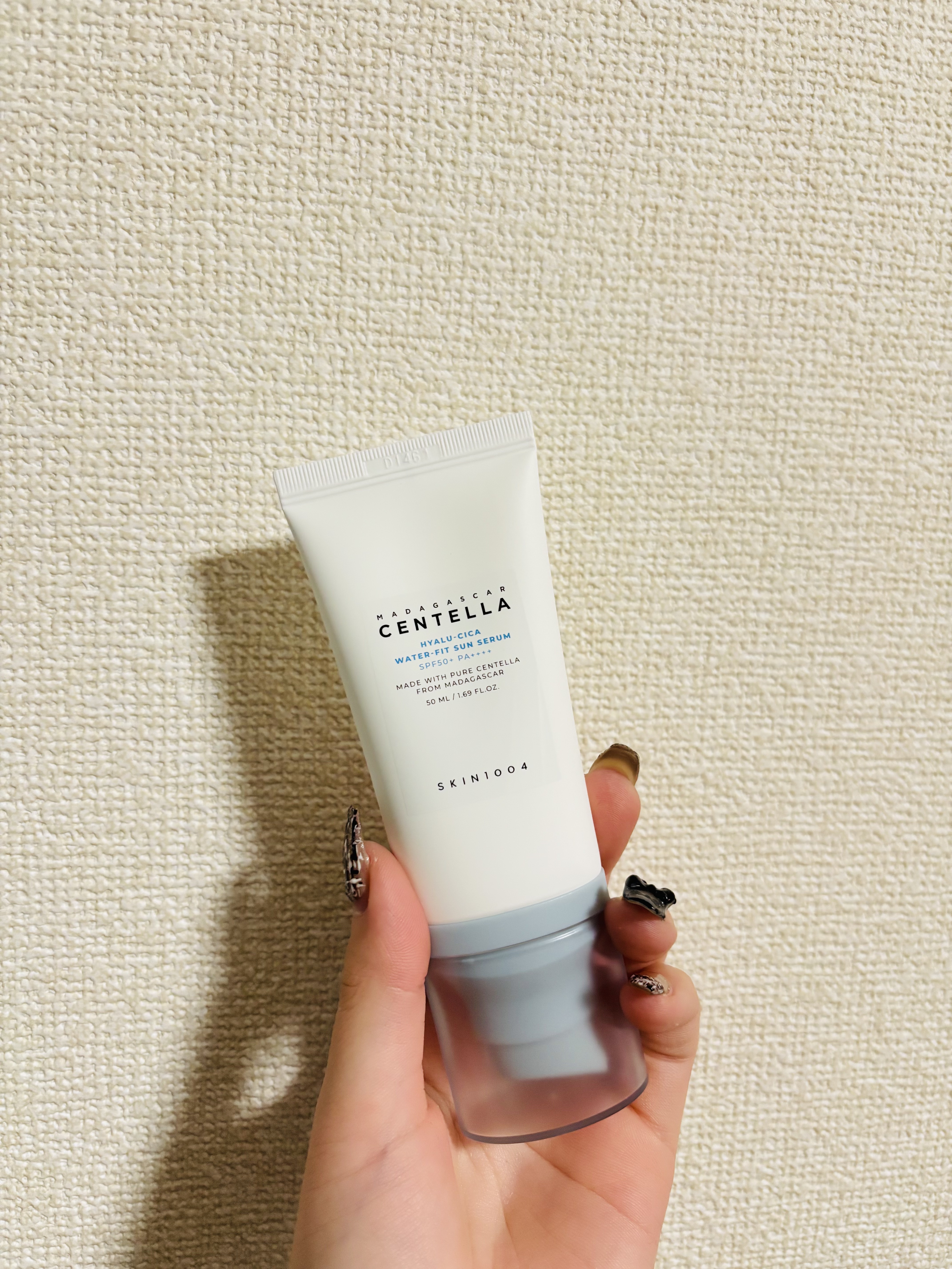 ヒアルーシカ ウォーターフィット サンセラム/SKIN1004/日焼け止めローションを使ったクチコミ（1枚目）