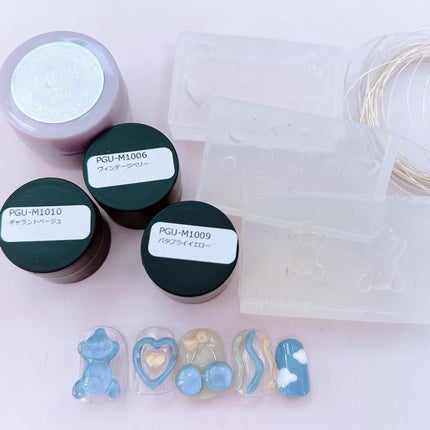 なかやまちえこ on LIPS 「PREGEL7/23発売の新色を使用したネイルサンプル🌈⠀⠀7..」(4枚目)