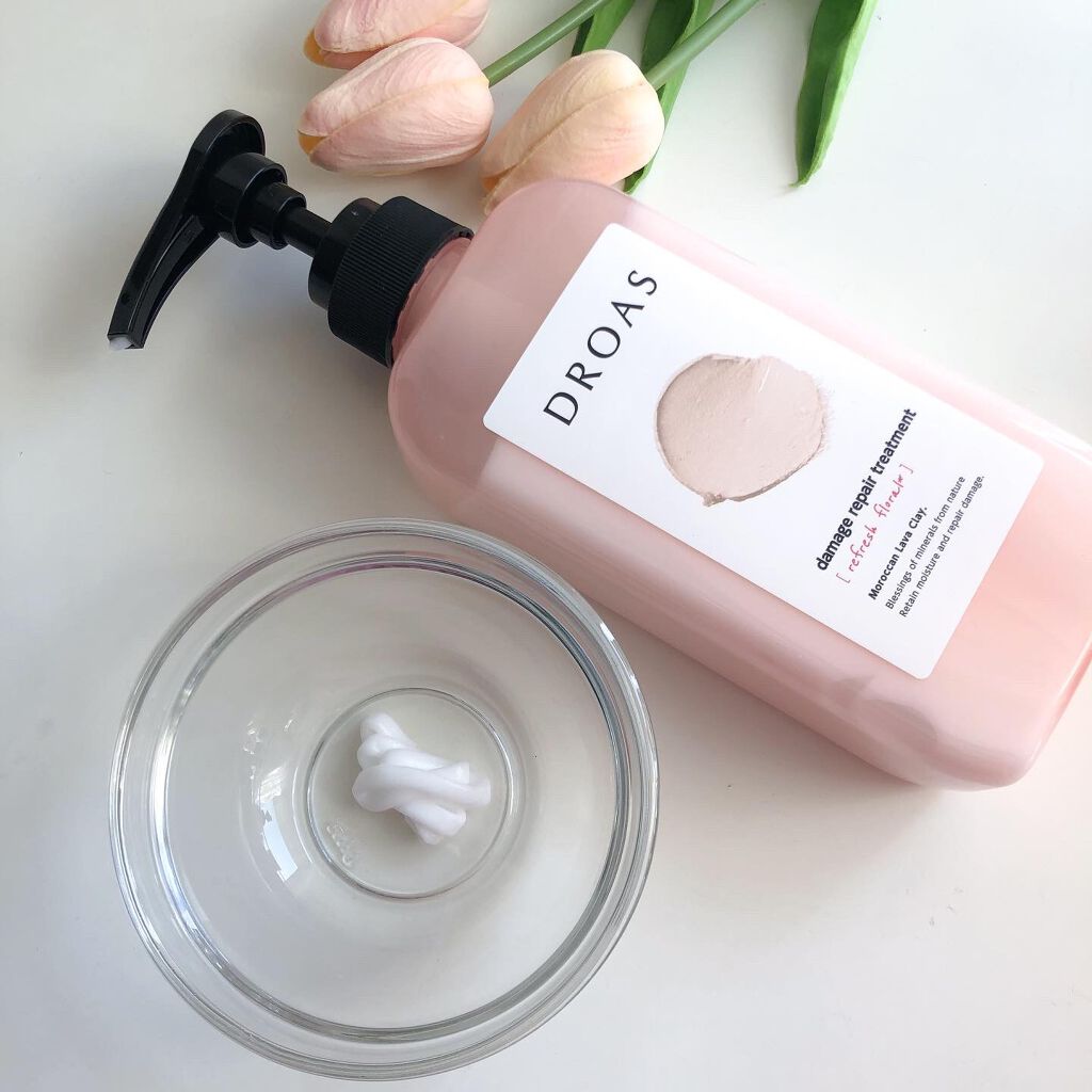 ダメージリペアシャンプー/トリートメント/DROAS/市販シャンプーを使ったクチコミ(3枚目)
