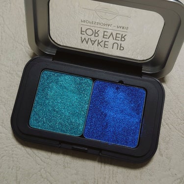 MAKE UP FOR EVER アーティストカラーシャドウのクチコミ「MAKE UP FOR EVER　アーティストカラーシャドウ
D-236 ラグーンブルー
ME.....」（2枚目）