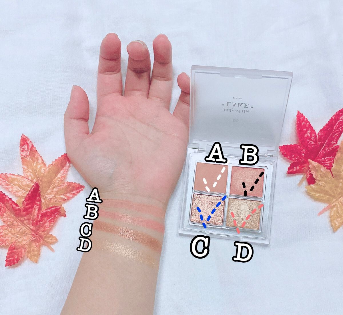 アイシャドウパレット/4U2/アイシャドウパレットを使ったクチコミ(2枚目)