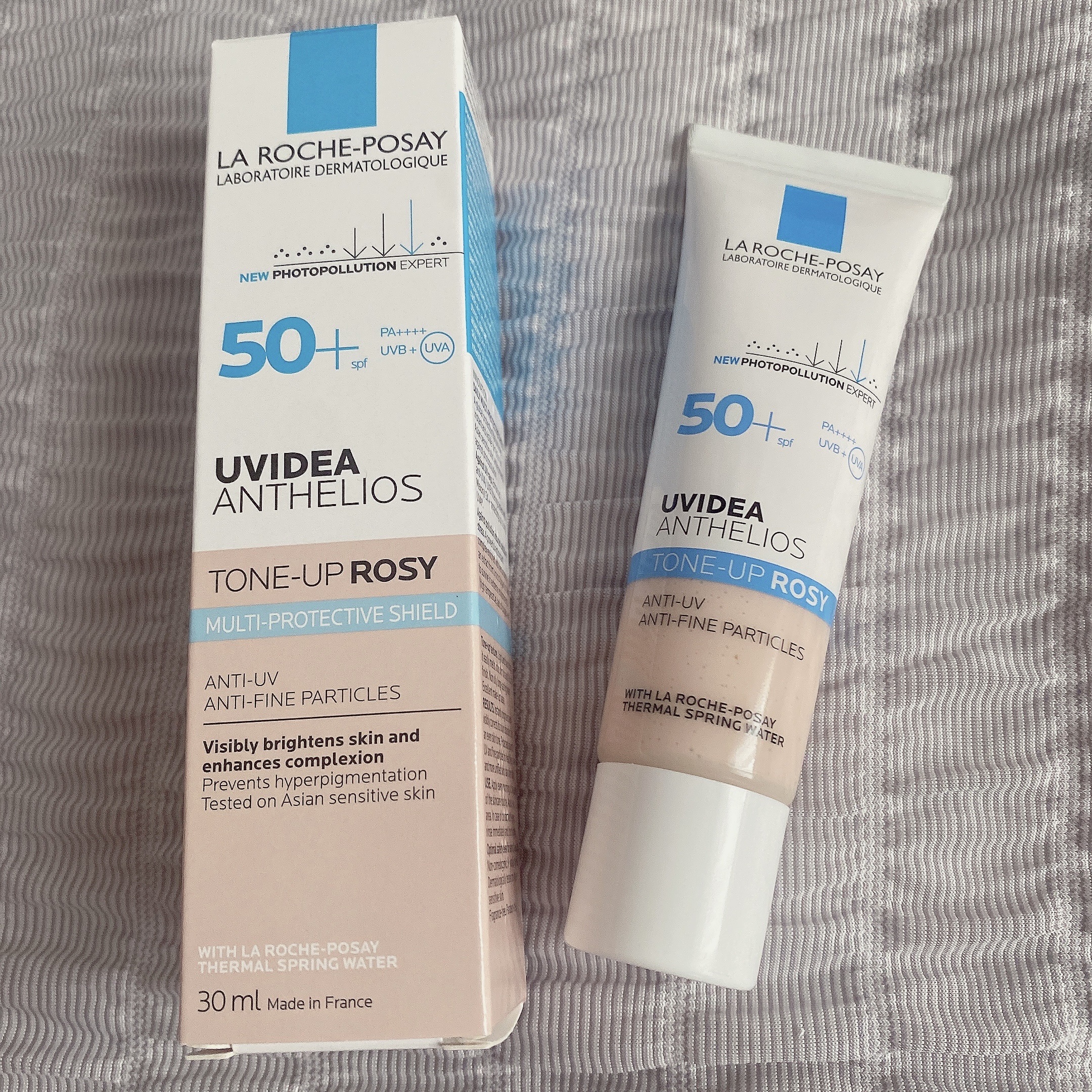 UVイデア XL プロテクショントーンアップ ローズ/ラ ロッシュ ポゼ/日焼け止めクリームを使ったクチコミ（2枚目）