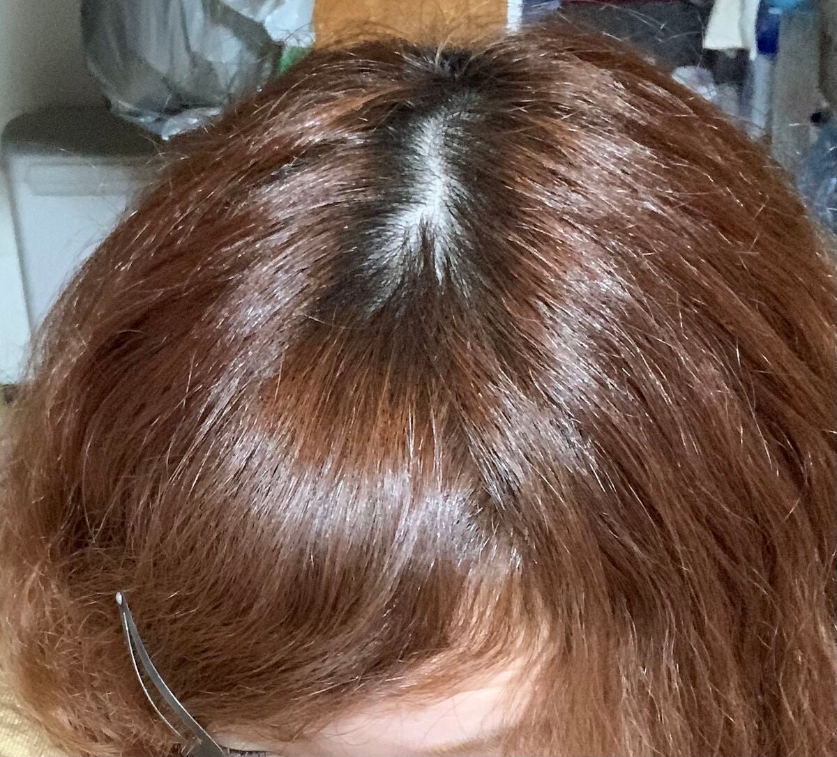 カラージェニック ミルキーヘアカラー (ちらっと白髪用)/サイオス/ヘアカラーを使ったクチコミ(2枚目)