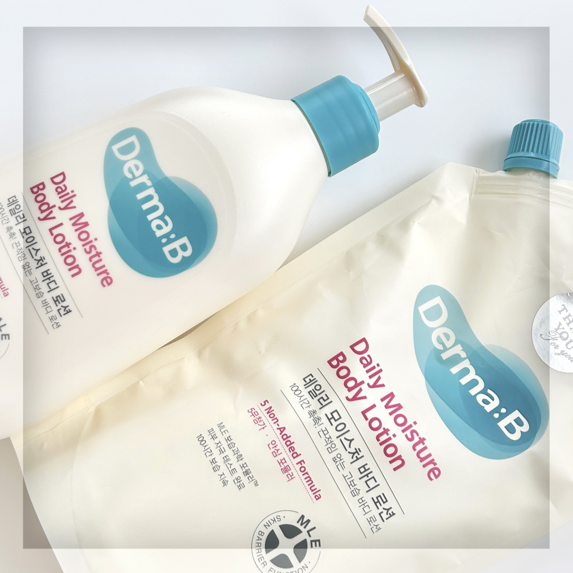 デイリーモイスチャーボディローション 400ml/Derma:B/ボディローションを使ったクチコミ（1枚目）