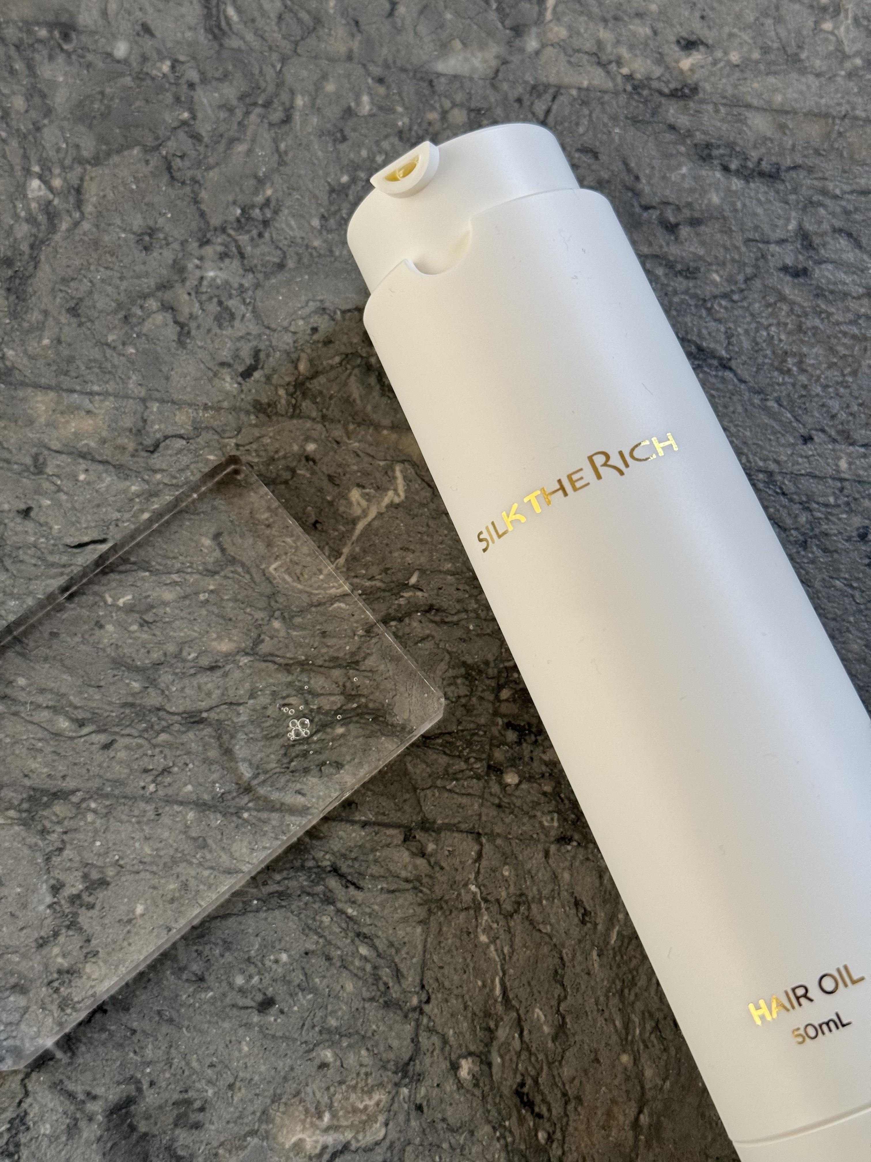 ザ・リッチ ヘアオイルGPF/SILK THE RICH/ヘアオイルを使ったクチコミ（2枚目）