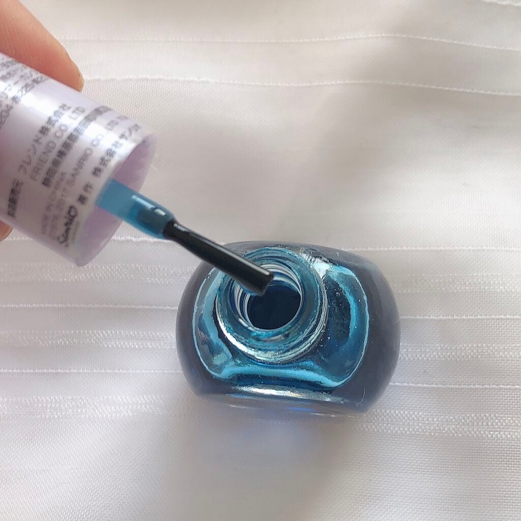 サンリオネイル/DAISO/マニキュアを使ったクチコミ(2枚目)