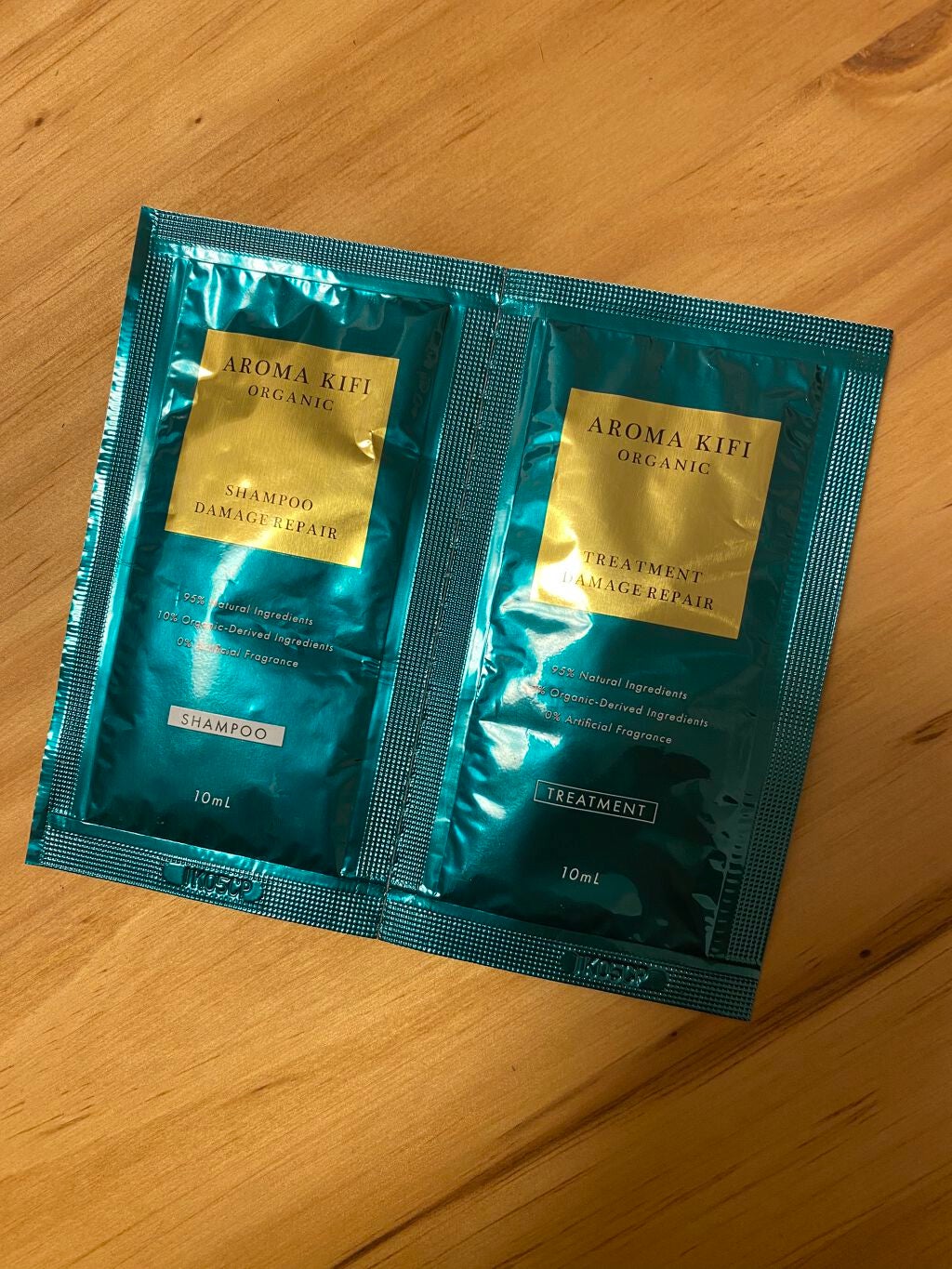 オーガニック シャンプー/トリートメント<ダメージリペア>/AROMA KIFI/シャンプー・コンディショナーを使ったクチコミ(1枚目)