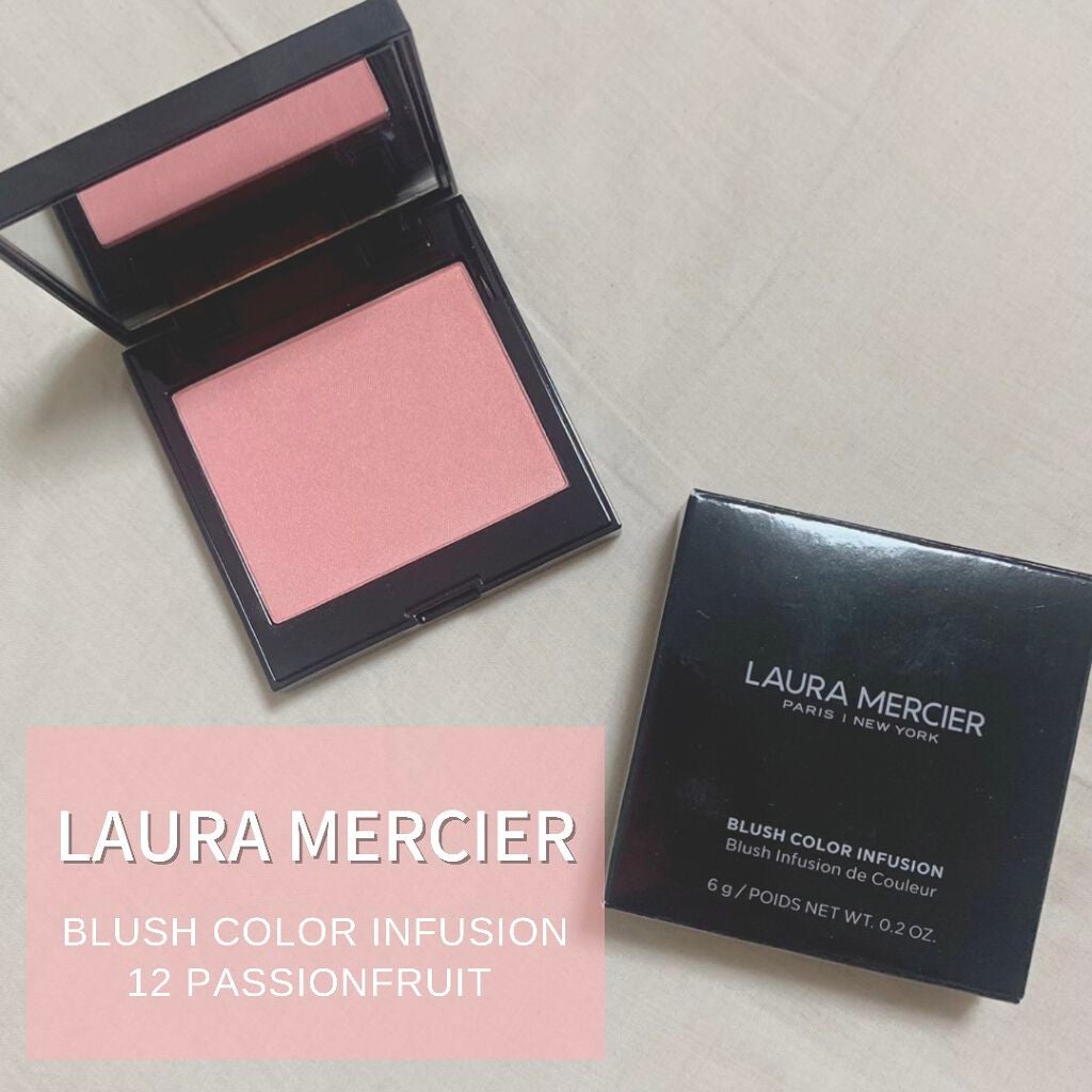 ブラッシュ カラー インフュージョン/ローラ メルシエ/パウダーチークを使ったクチコミ(1枚目)