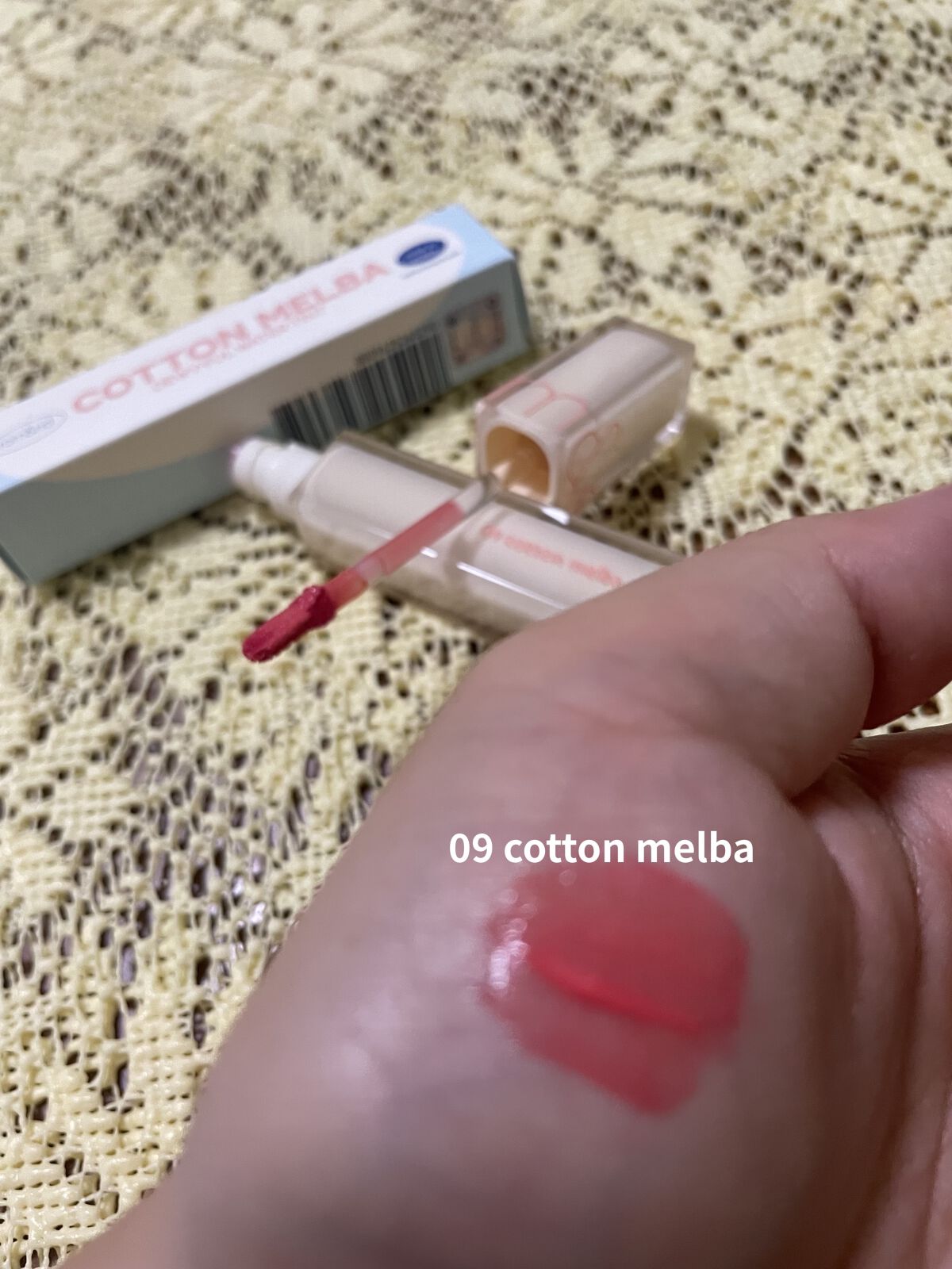 デュイフルウォーターティント/rom&nd/リップティントを使ったクチコミ（3枚目）