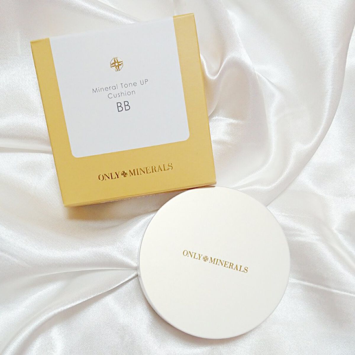 ミネラルトーンアップクッションBB /ONLY MINERALS/クッションファンデーションを使ったクチコミ(1枚目)