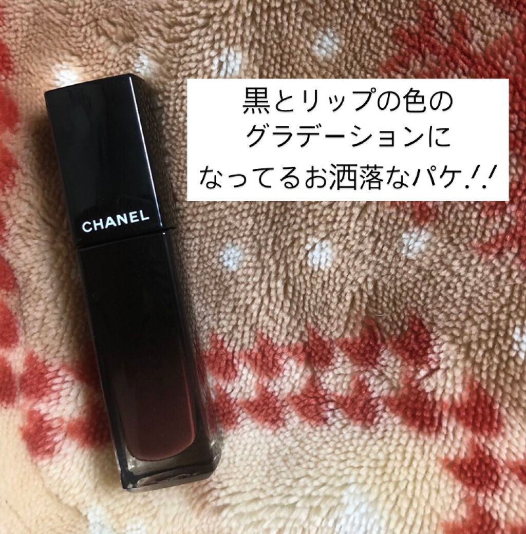 ルージュ アリュール ラック/CHANEL/口紅を使ったクチコミ(2枚目)