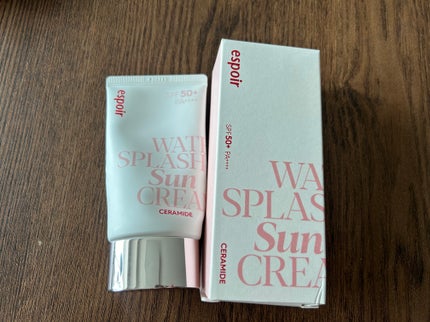 ウォータースプラッシュサンクリーム セラミド/espoir/日焼け止めクリームを使ったクチコミ(1枚目)