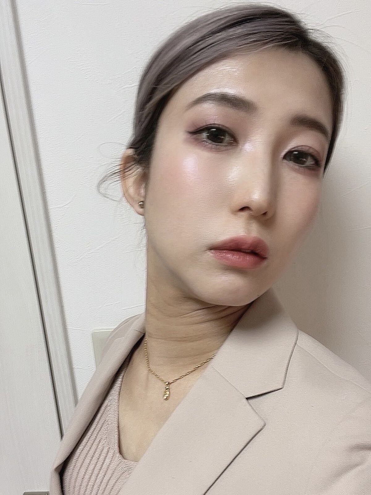 パールグロウニュアンサー/CEZANNE/パウダーハイライトを使ったクチコミ（1枚目）