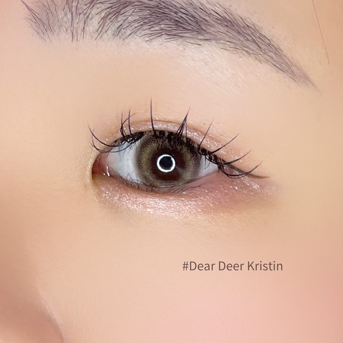 Dear Deer Kristen 1month/Hapa kristin/ワンデー（１DAY）カラコンを使ったクチコミ（3枚目）