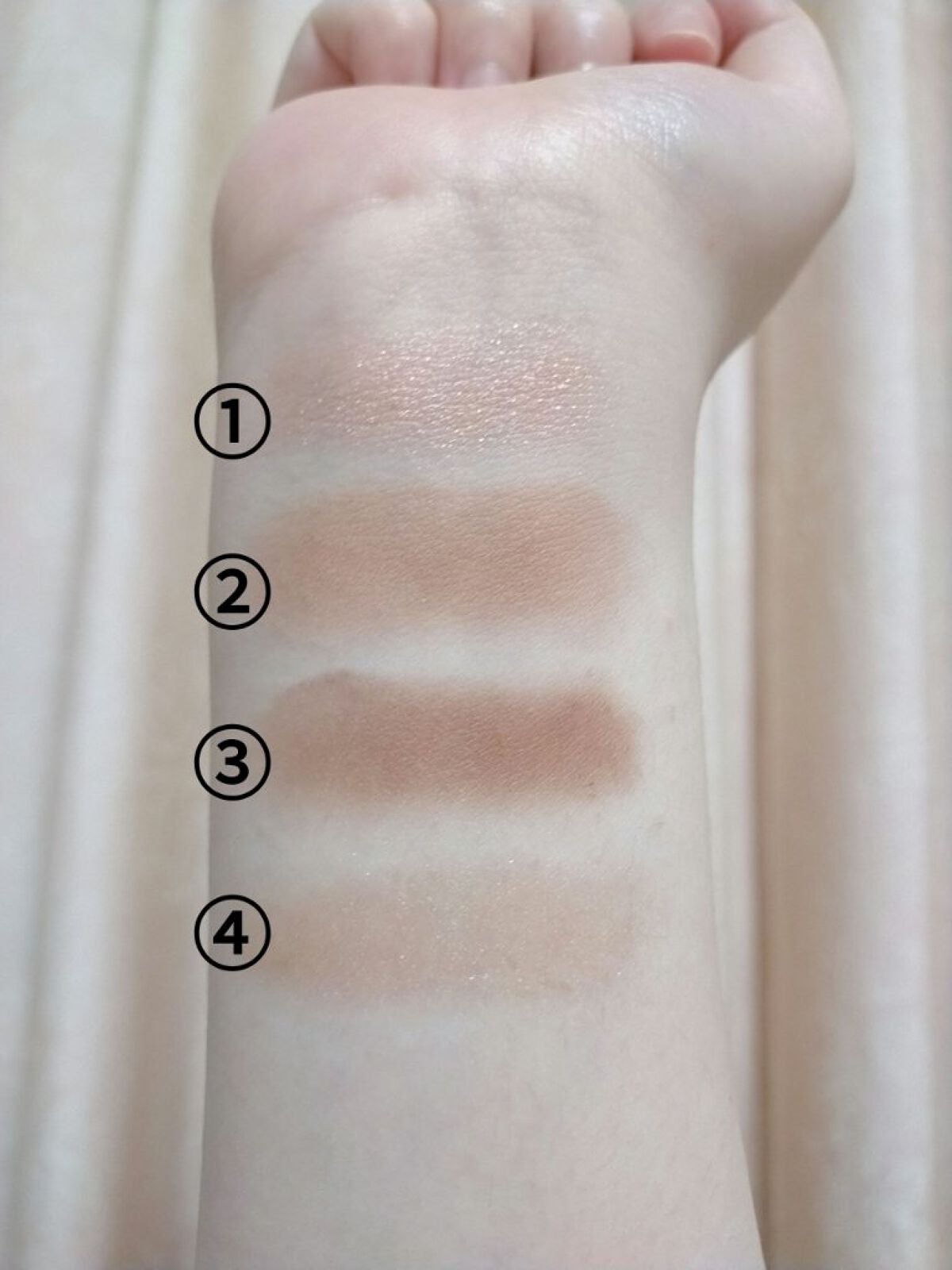 THE アイパレR/b idol/アイシャドウパレットを使ったクチコミ(5枚目)