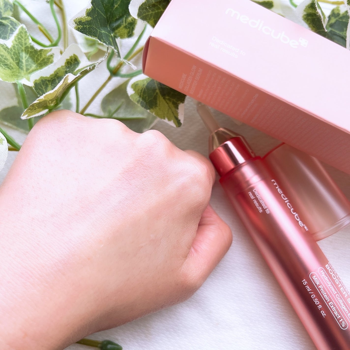 コラーゲングローブースターセラム/MEDICUBE/美容液を使ったクチコミ(7枚目)