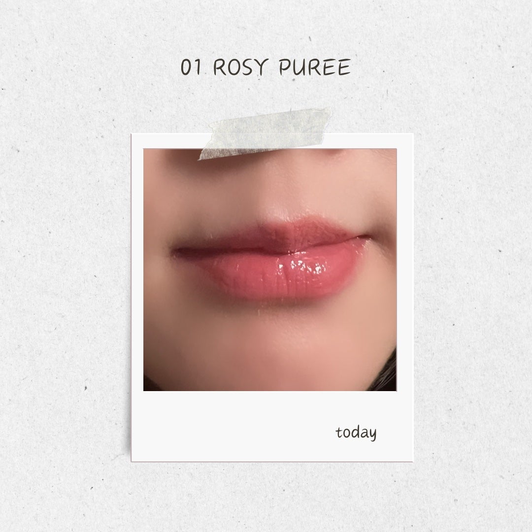 ゲットイットティントグレーズバーム/TONYMOLY/リップティントを使ったクチコミ(2枚目)