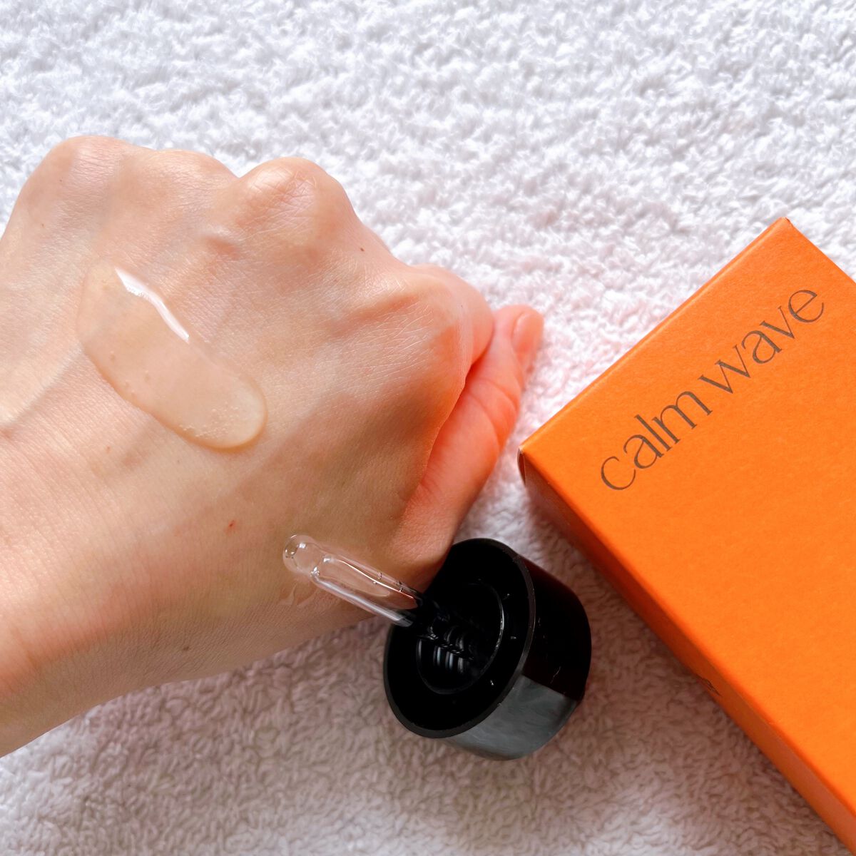 カームウェーブ - Mega Soothing Serum/elloher/美容液を使ったクチコミ（2枚目）