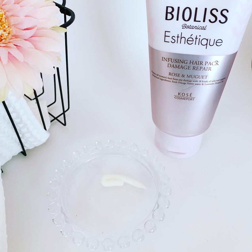 ボタニカル エステティーク リファイニング シャンプー／グロスコーティング コンディショナー(ダメージリペア)/SSビオリス/市販シャンプーを使ったクチコミ（3枚目）