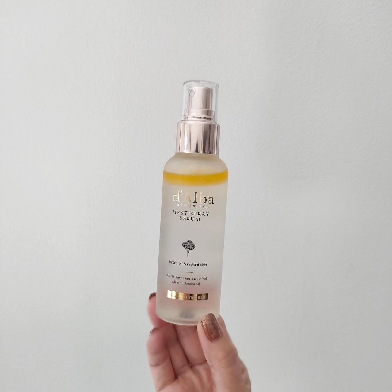 ダルバ ホワイトトリュフファーストスプレーセラム/ダルバ/ミスト状化粧水を使ったクチコミ（2枚目）