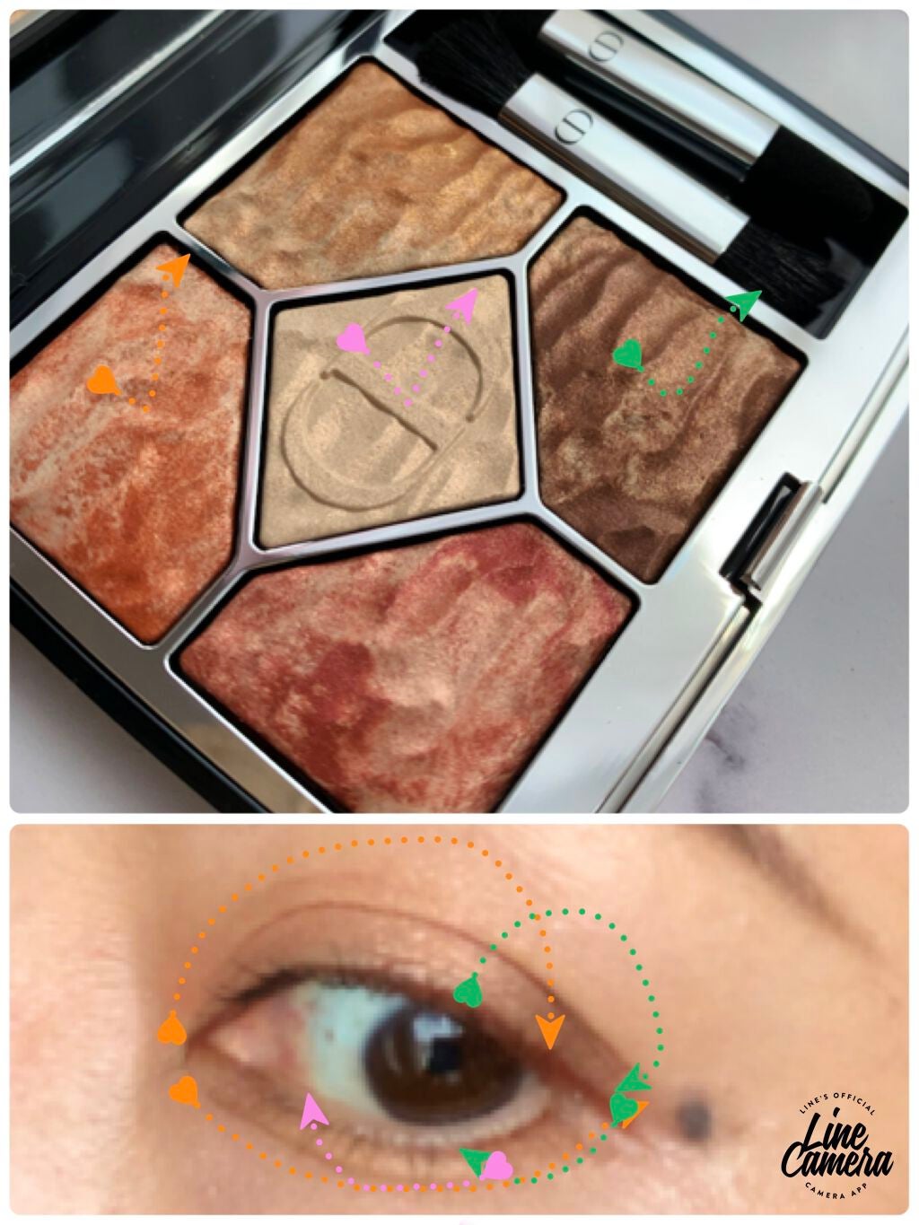 サンク クルール クチュール <サマー デューン>/Dior/アイシャドウパレットを使ったクチコミ(3枚目)