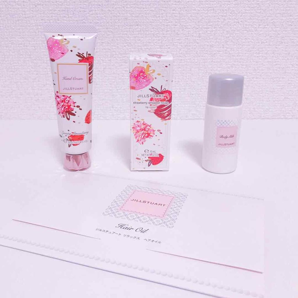 ストロベリーホイップ ルージュ/JILL STUART/口紅を使ったクチコミ(1枚目)