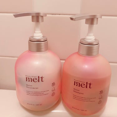 melt様から商品提供を頂きました。

🌿🌿🌿

☑︎melt
モイストシャンプー・トリートメント

୨୧┈┈┈┈┈┈┈┈┈┈┈┈┈┈┈┈┈୨୧

とろける休息美容体験で、ダメージ髪を休みながら美しく。