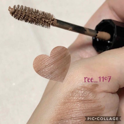 カラーリングアイブロウ/ヘビーローテーション/眉マスカラを使ったクチコミ(2枚目)