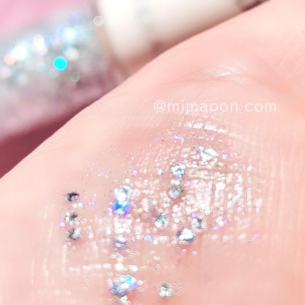アイスパングルグリッター/HOLIKA HOLIKA/グリッターを使ったクチコミ(2枚目)