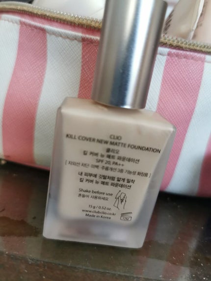 キルカバーニューマットファンデーション/CLIO/リキッドファンデーションを使ったクチコミ(2枚目)