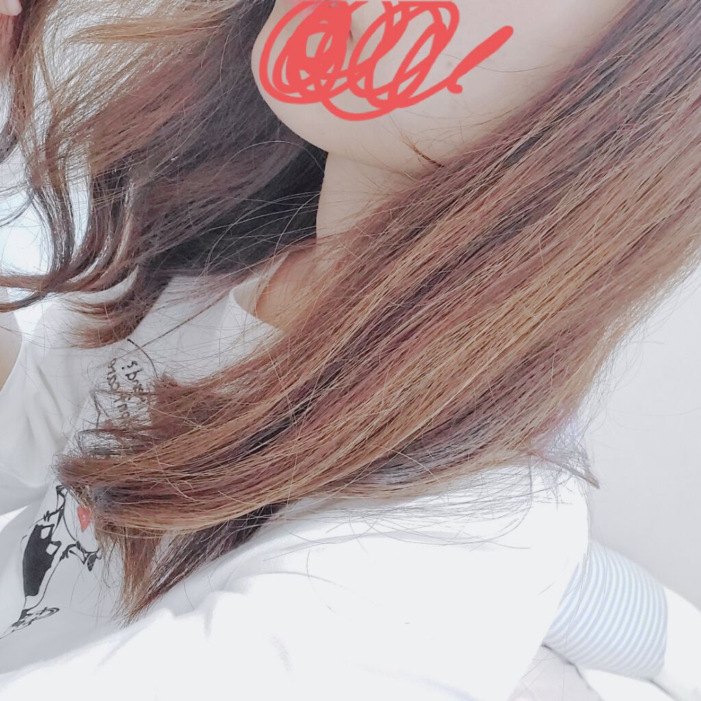 カラーリングミルク【旧】/パルティ/ヘアカラーを使ったクチコミ(2枚目)