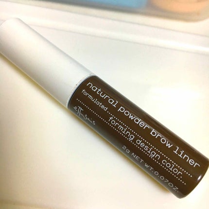 チップオン アイブロー/ettusais/パウダーアイブロウを使ったクチコミ(1枚目)