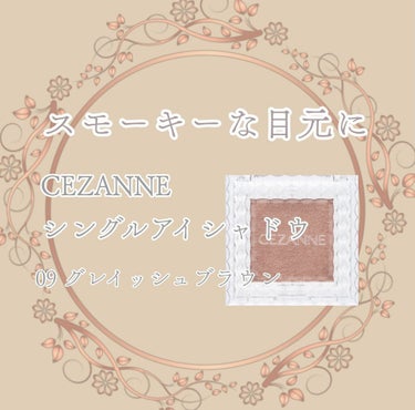 シングルカラーアイシャドウ/CEZANNE/単色アイシャドウを使ったクチコミ（1枚目）