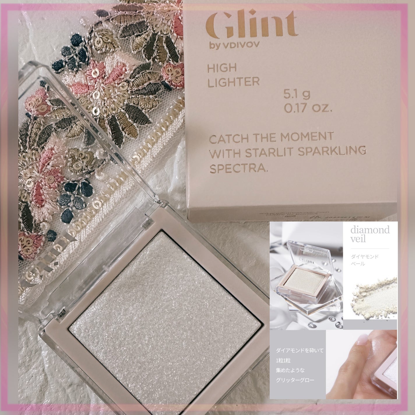 ハイライター/Glint/パウダーハイライトを使ったクチコミ(2枚目)