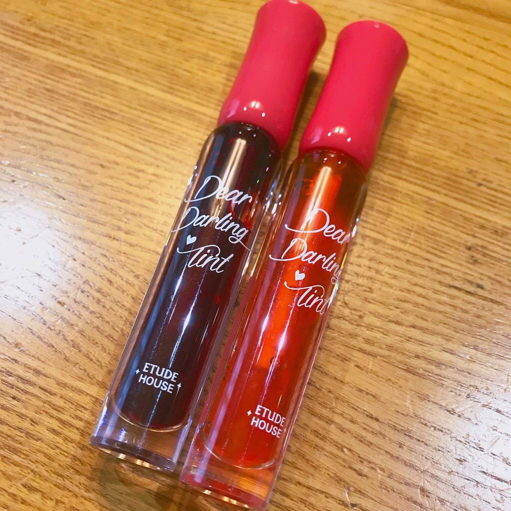 ディアダーリン ウォータージェルティント/ETUDE/リップティントを使ったクチコミ（1枚目）