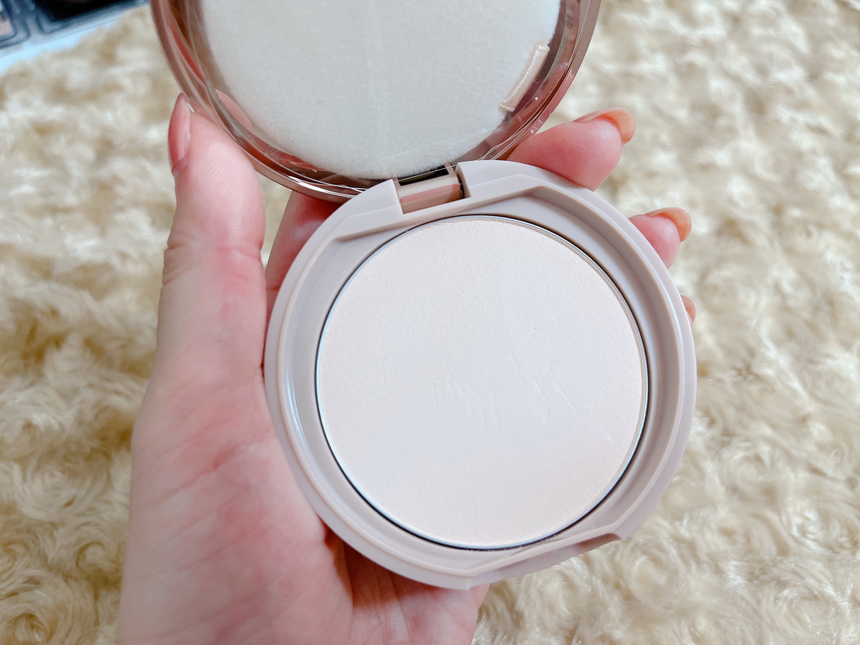 マシュマロフィニッシュパウダー MI マットアイボリーオークル（新パッケージ）/キャンメイク/プレストパウダーを使ったクチコミ（3枚目）