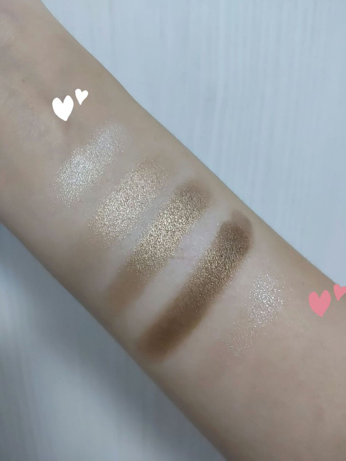 パーフェクトスタイリストアイズ 02 ベビーベージュ/キャンメイク/アイシャドウパレットを使ったクチコミ（2枚目）