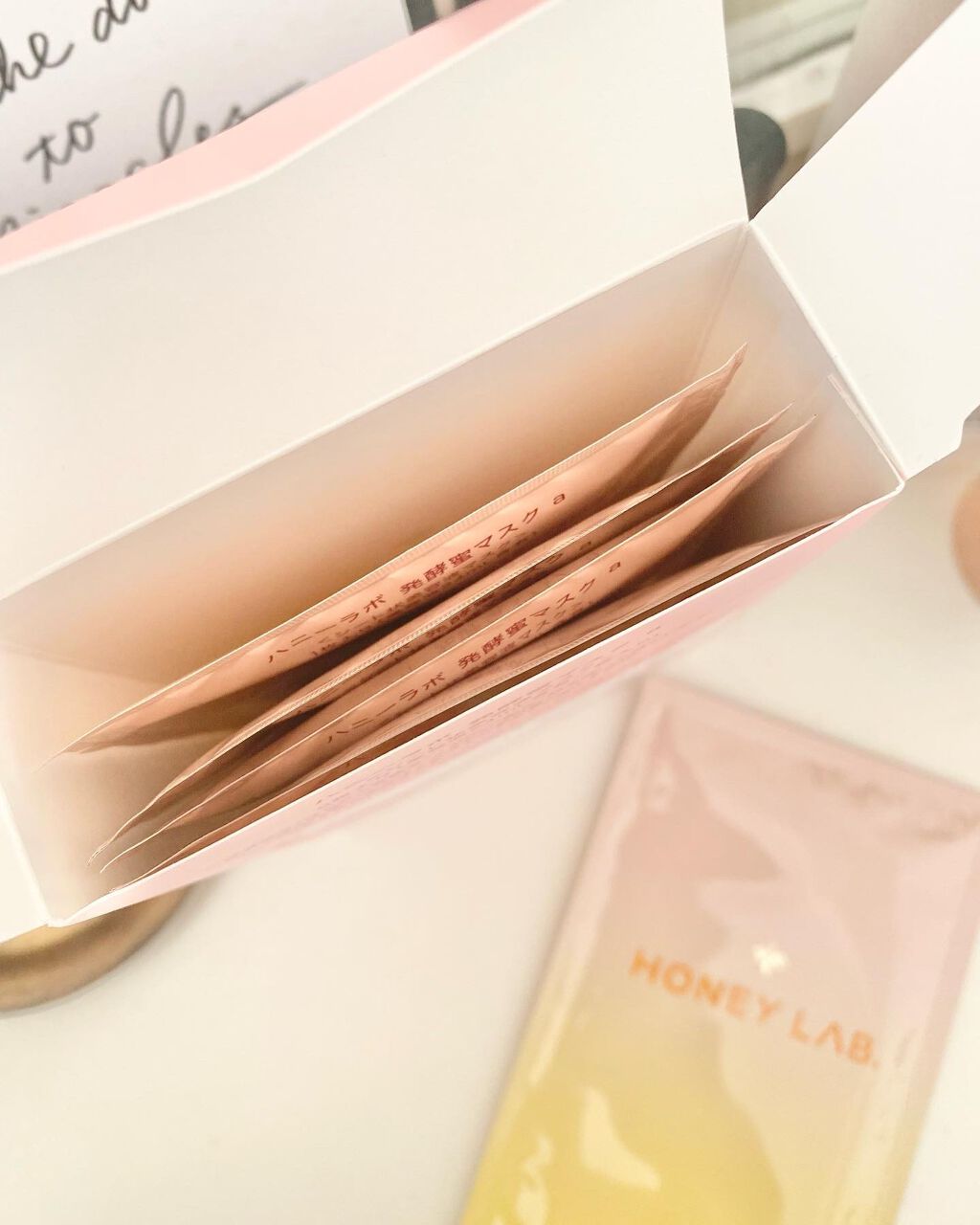 ハニーラボ 発酵蜜マスク/アピセラピーコスメティクス/シートマスク・パックを使ったクチコミ（3枚目）