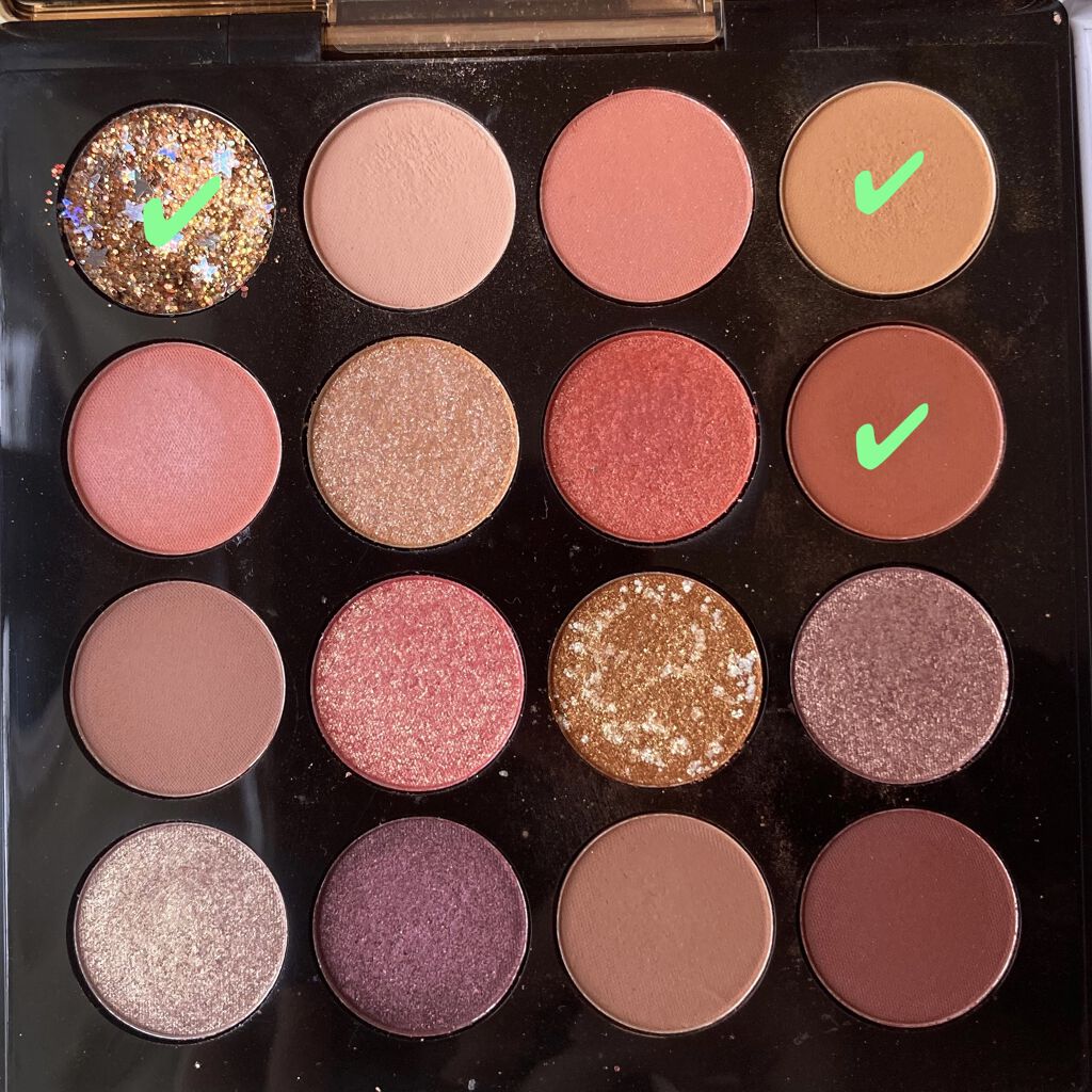 シャドウパレットSOL/ColourPop/アイシャドウパレットを使ったクチコミ（2枚目）