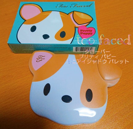 クローバー プリティ パピー ミニ アイシャドウ パレット /Too Faced/アイシャドウパレットを使ったクチコミ(1枚目)