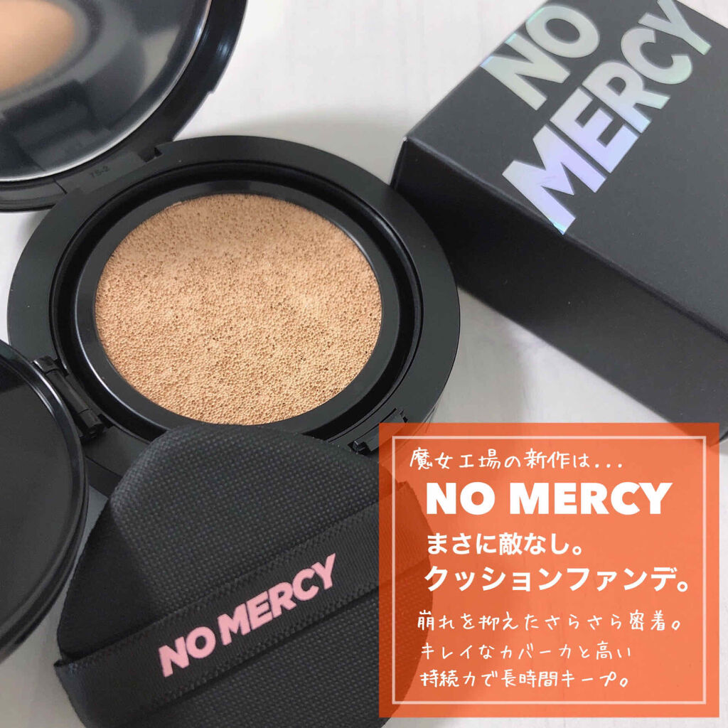 ノーマーシー フィクシング カバー フィット/manyo/クッションファンデーションを使ったクチコミ（2枚目）